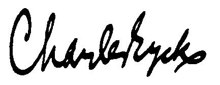 handtekening van Charles Eijck