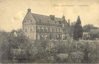 Huize Gurtsenich in Vroenhof, gezien vanuit de tuin