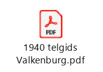 telefoongids valkenburg 1940