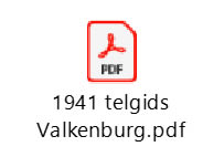 telefoongids valkenburg 1941