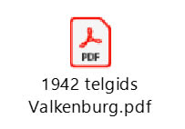 telefoongids valkenburg 1942