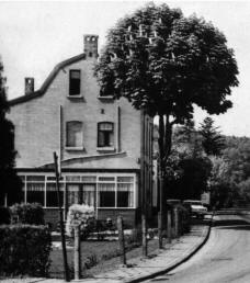 Veranda van huize Mevis (inmiddels afgebroken)