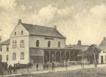 Hotel Geuldal aan het begin van de 20e eeuw