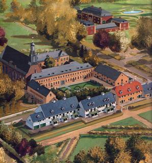 Maquette van landgoed St. Gerlach