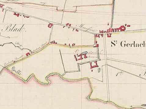 kadastrale kaart van ca. 1850