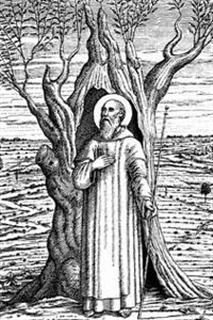 Gerlachus voor zijn holle eik