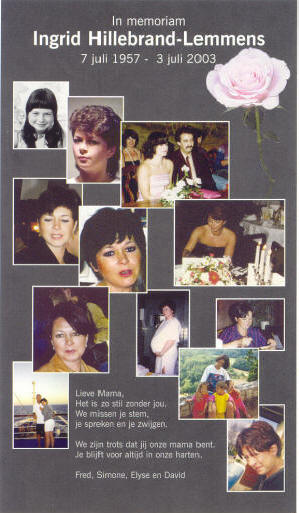 Lemmens Ingrid 1953-2003